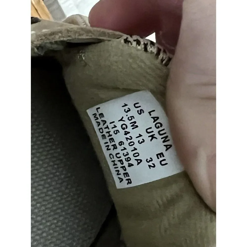 SPERRY Kids Laguna Top Sider Boat Shoes Linen Oat Boys Girls Youth